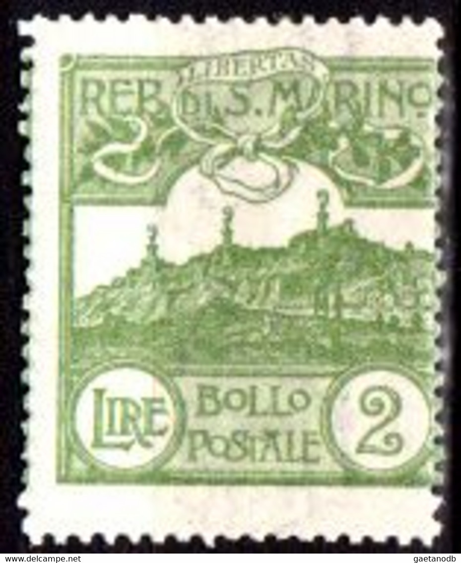 San-Marino-F0210 - Emissione 1925 (++) MNH - Similar Type - Qualità A Vostro Giudizio. - Autres & Non Classés