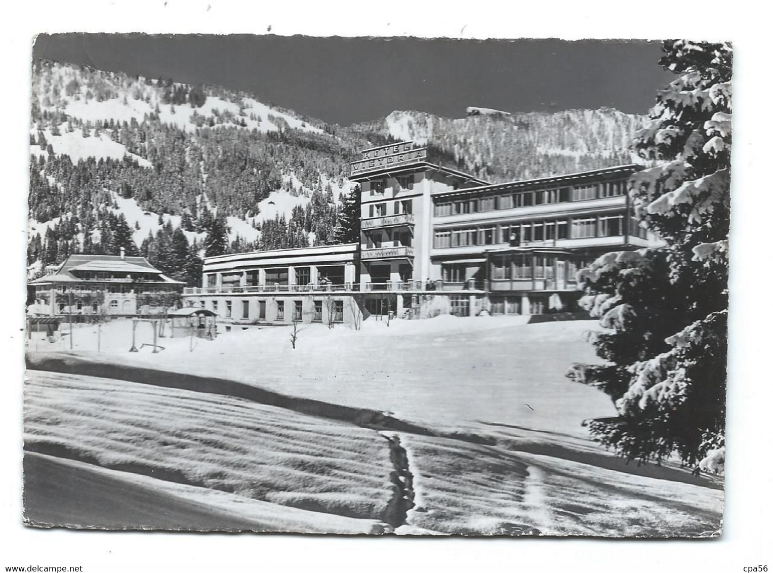 VICTORIA HOTELS - VILLARS Sur OLLON - 1955 - Ollon