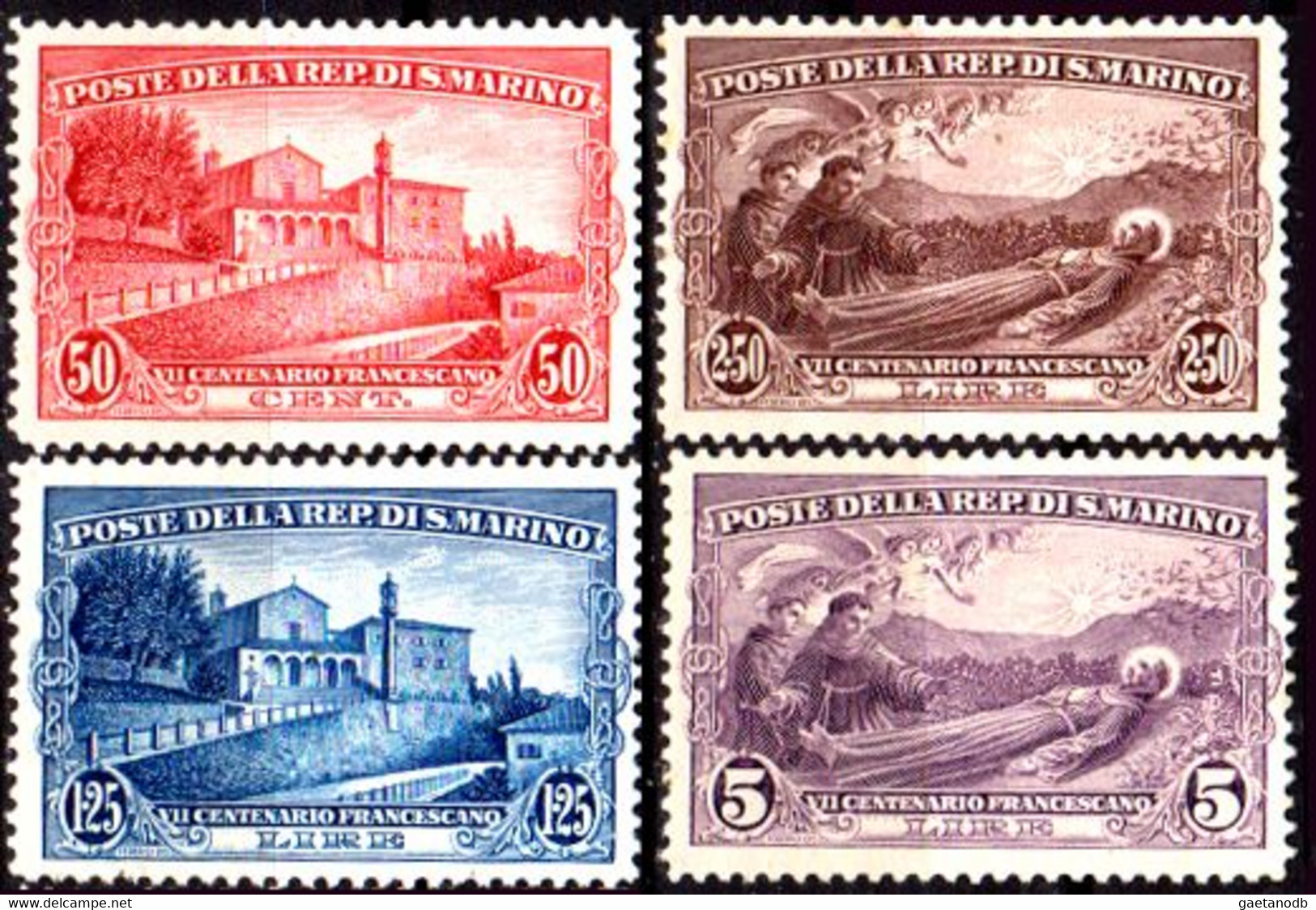 San-Marino-F0212 - Emissione 1928 (+) LH - Similar Type - Qualità A Vostro Giudizio. - Autres & Non Classés