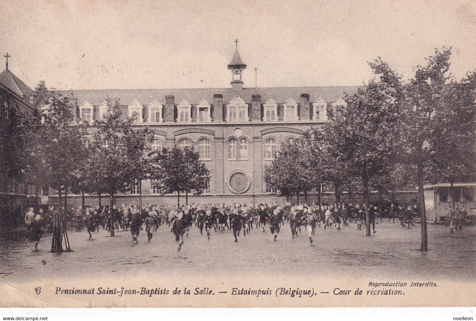 Estaimpuis - Pensionnat St >Jean De La Salle - Cour De Récréation - Estaimpuis