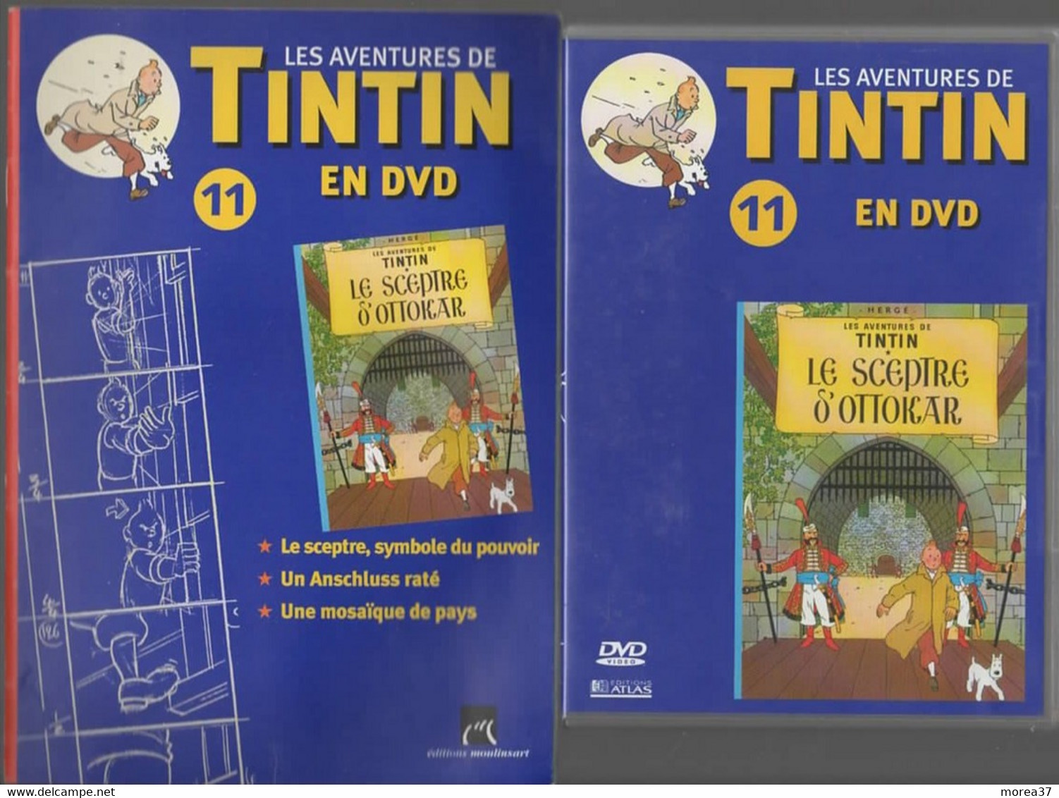 Les Aventures De TINTIN  Le Sceptre D'Ottokar  N°11 Avec Fascicule - Animation