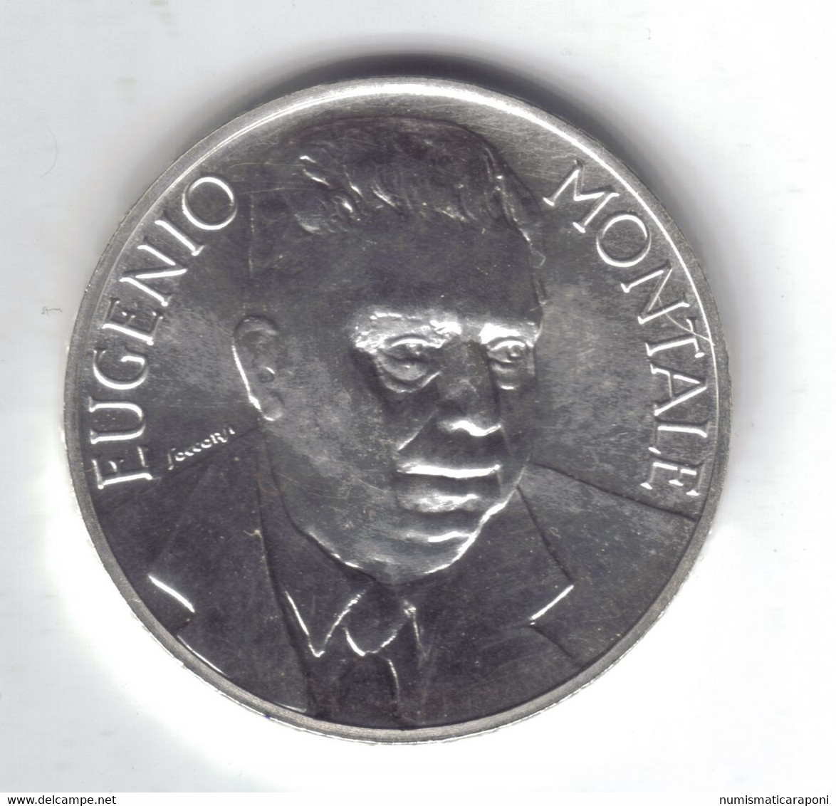 Italia 1996 1000 Lire Montale Fdc Cod.b.069 - Herdenking