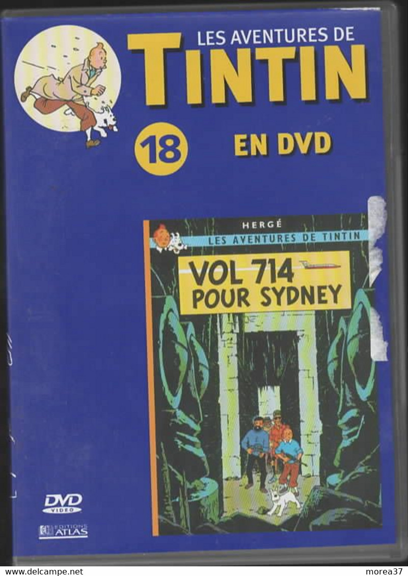 Les Aventures De TINTIN  Vol 714 Pour Sydney   N°18 - Dibujos Animados