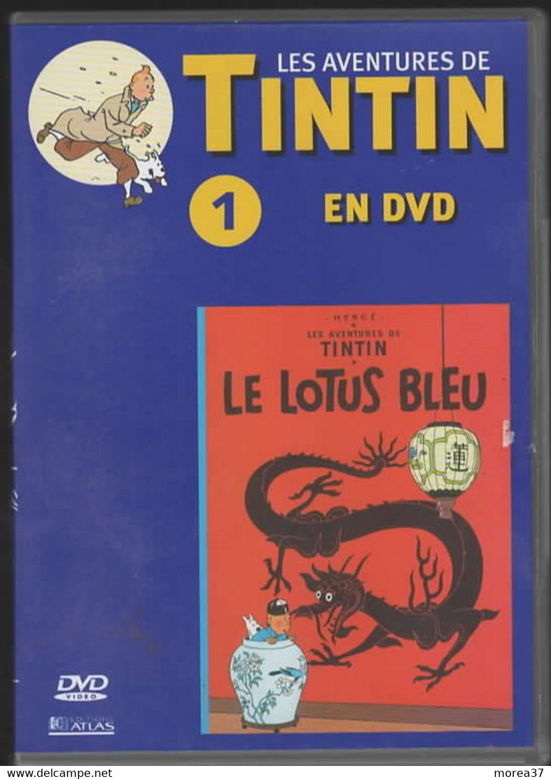 Les Aventures De TINTIN  Le Lotus Bleu   N°1 - Dibujos Animados