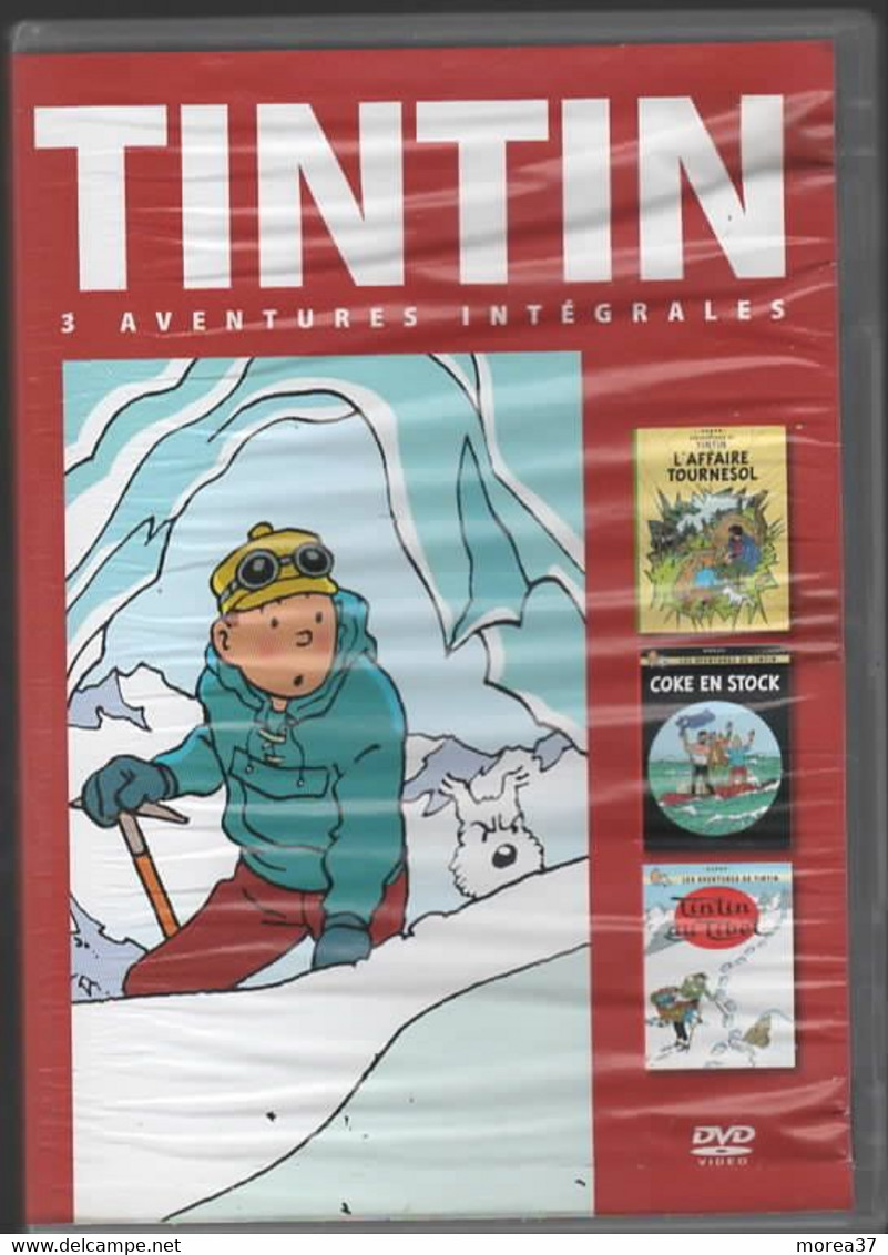 TINTIN  3 Aventures Intégrales    N0 6 - Dessin Animé