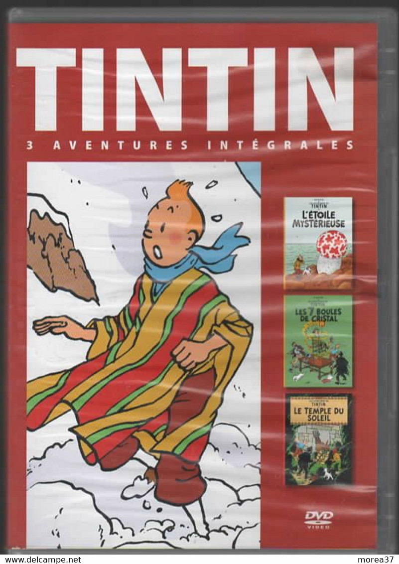 TINTIN  3 Aventures Intégrales    N0 4 - Dessin Animé