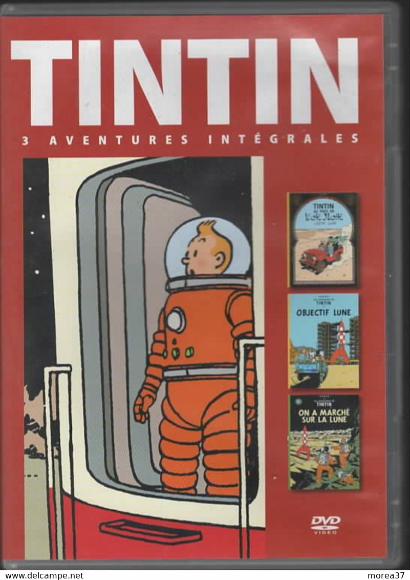 TINTIN  3 Aventures Intégrales    N0 5 - Dessin Animé