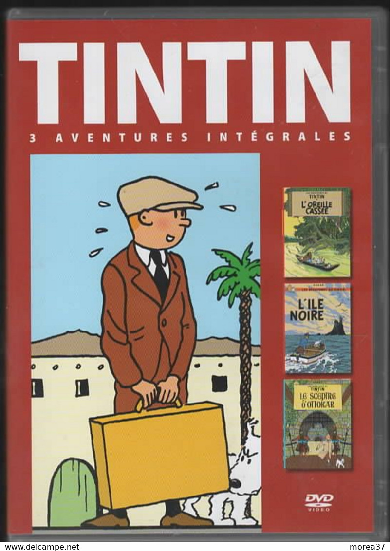 TINTIN  3 Aventures Intégrales    N0 2 - Animation