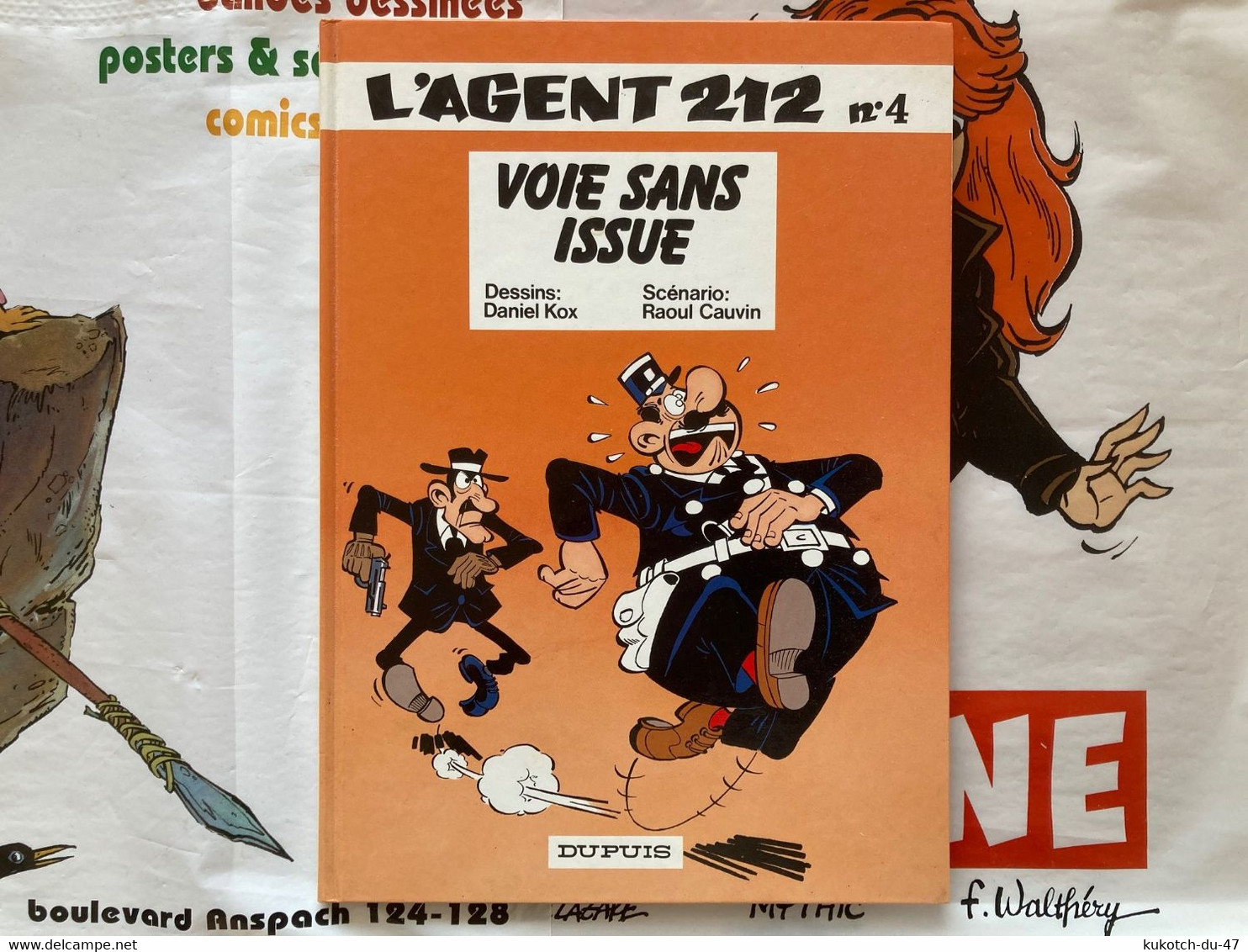 BD Agent 212 - Voie Sans Issue - Kox (1994) - Agent 212, L'