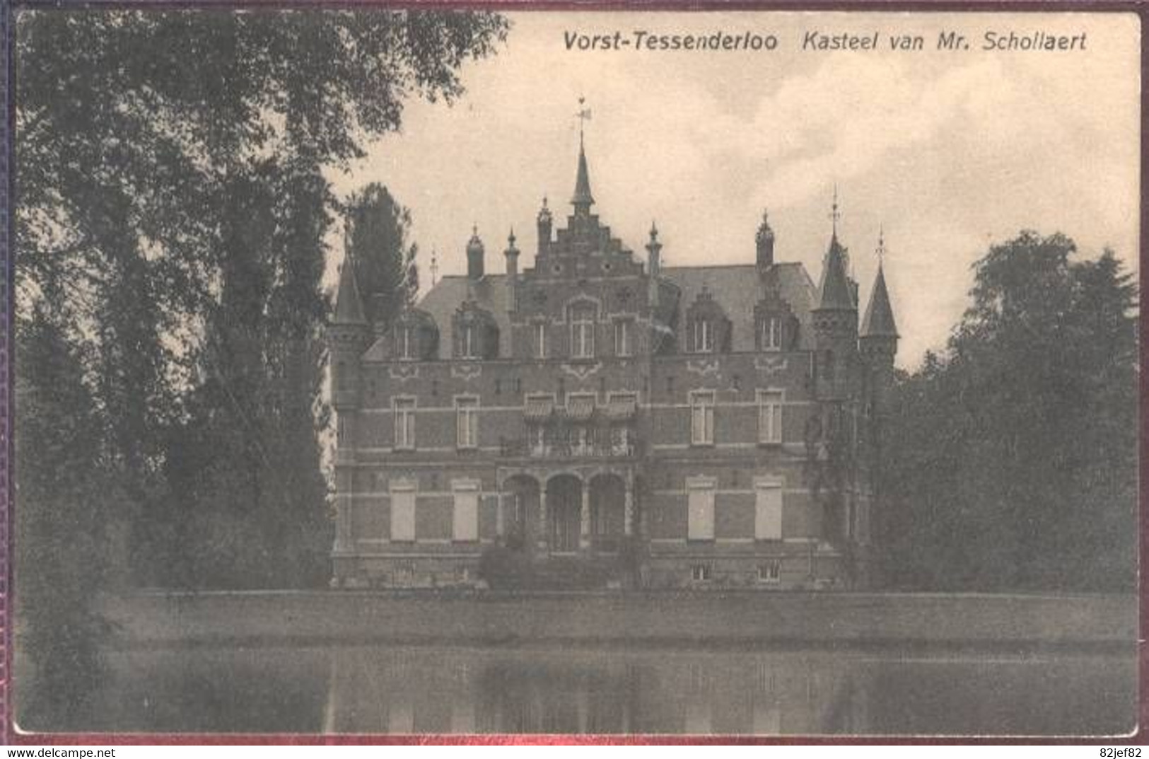 Vorst  - Tessenderloo  Kasteel Van Mr Schollaert 1909 - Laakdal