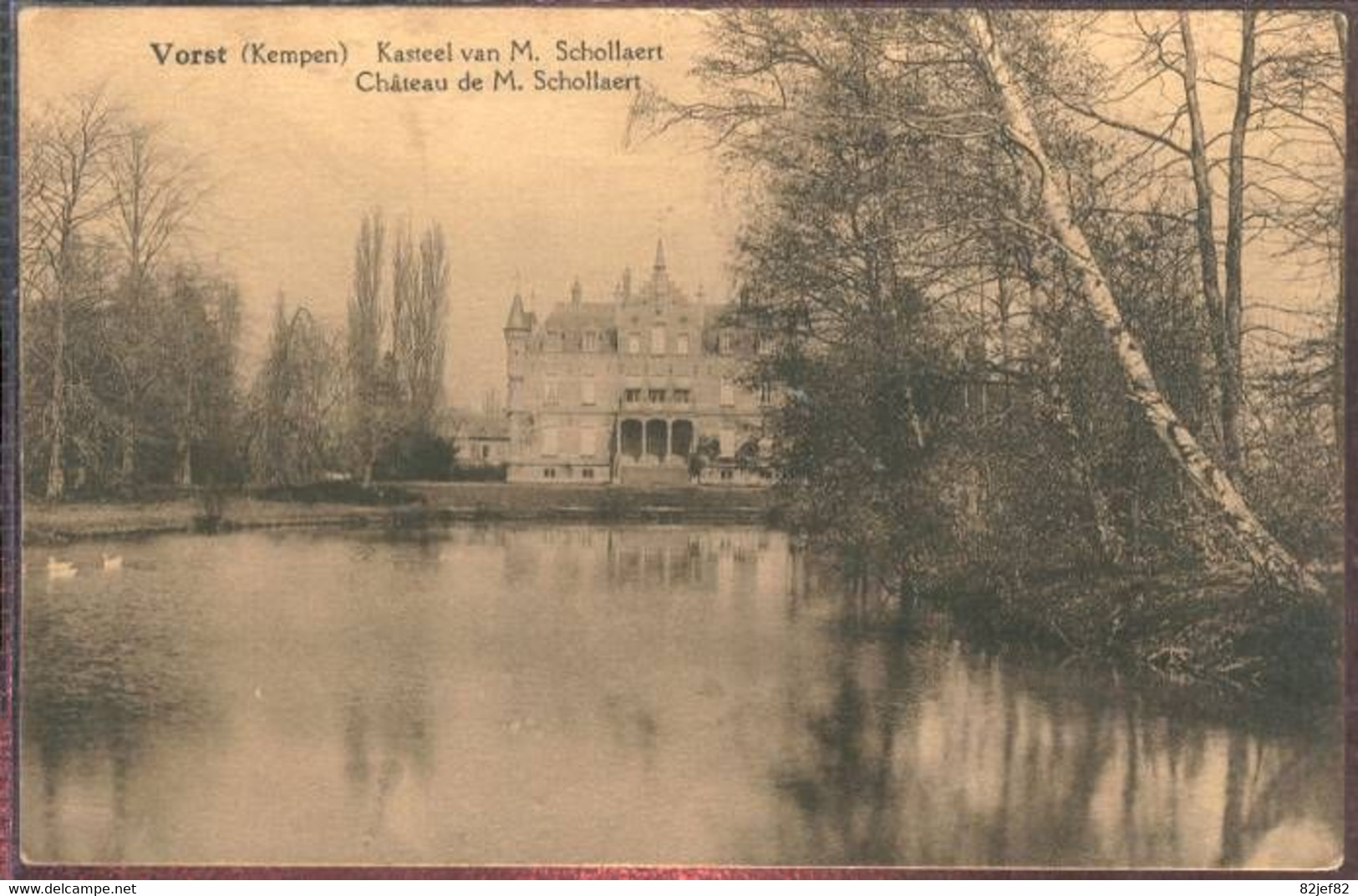 Vorst  Kempen   Kasteel Van M Schollaert 1929 - Laakdal