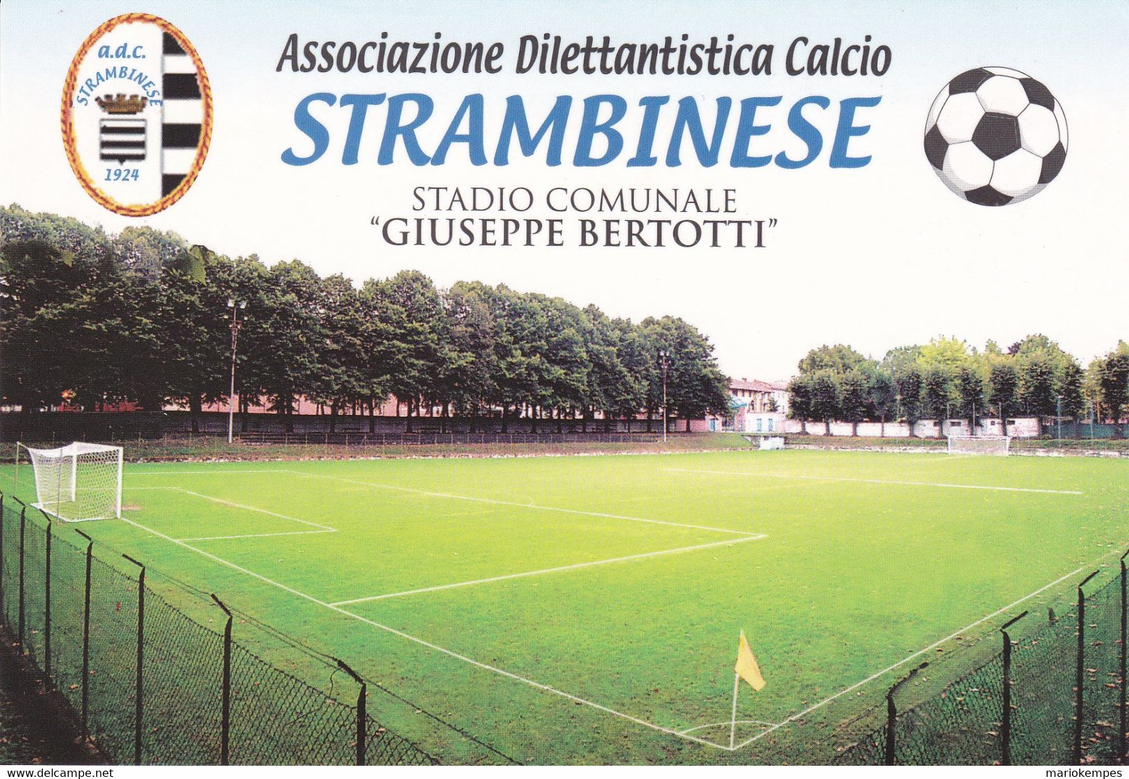 STRAMBINO  (  Torino )  -  A. D. C. STRAMBINESE - STADIO COMUNALE "GIUSEPPE BERTOTTI _Stadium_Stade_Estadio_Stadion - Stadia & Sportstructuren