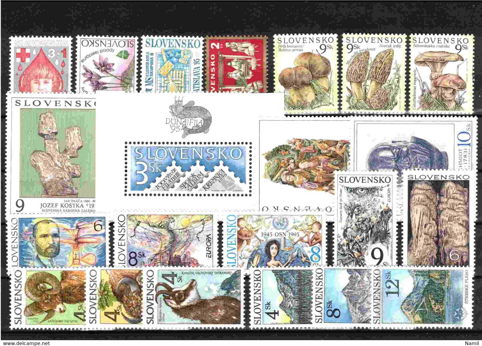 Slovaquie, Lot Avec Timbres Neufs Sans Charniere - Colecciones & Series