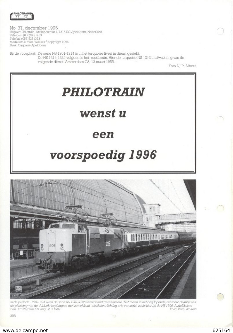 Catalogue PHILOTRAIN 1995 20 Jaar Philosophie No. 37 December Pag.307-332 - Niederländisch