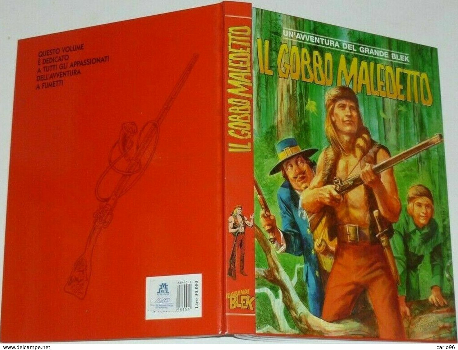 1997 EDITRICE DARDO ''IL GRANDE BLEK'' IL GOBBO MALEDETTO - Premières éditions