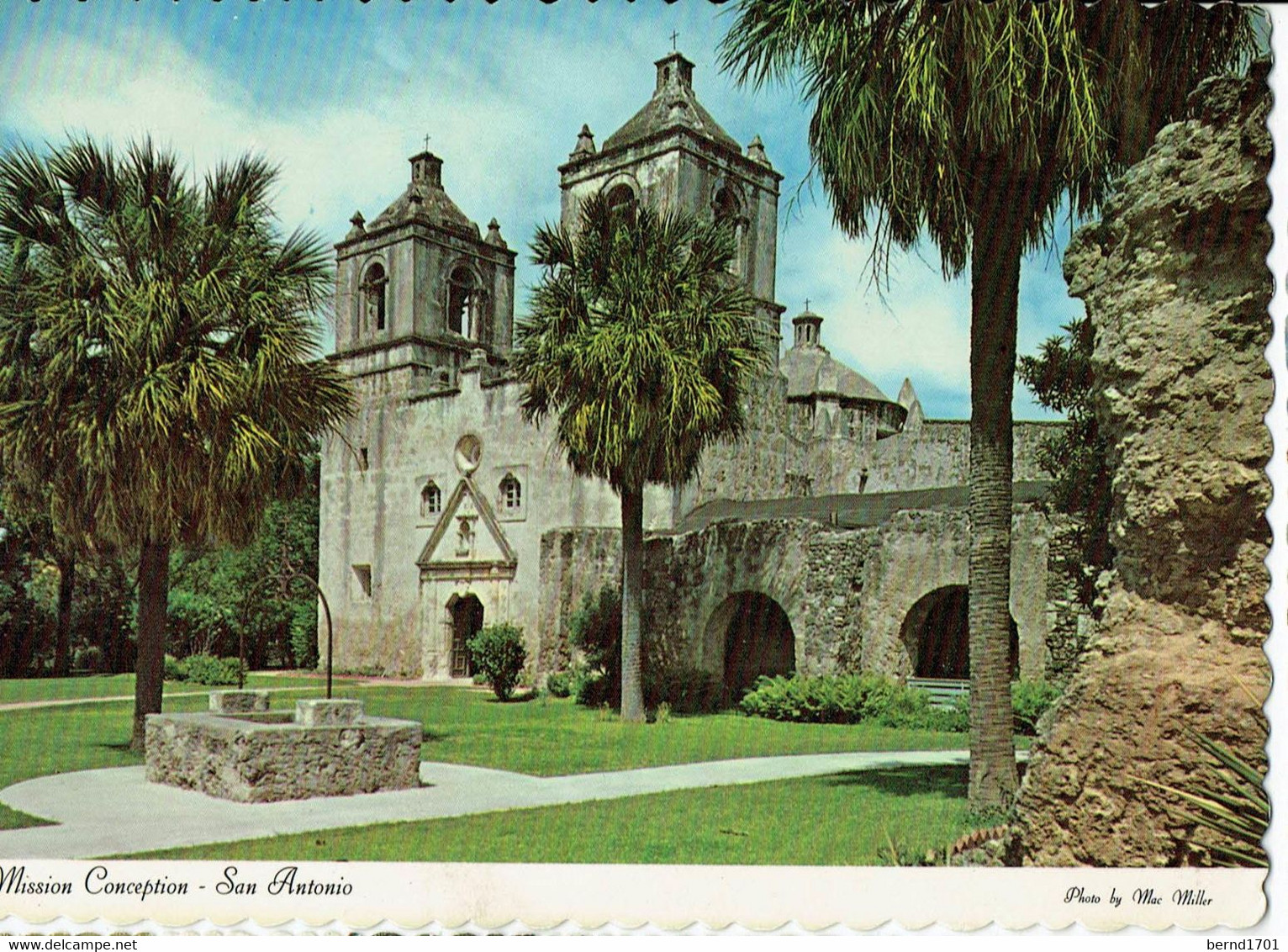 San Antonio - Mission Conception / Texas # Ansichtskarte Ungebraucht / View Card Mint (I1365) - San Antonio