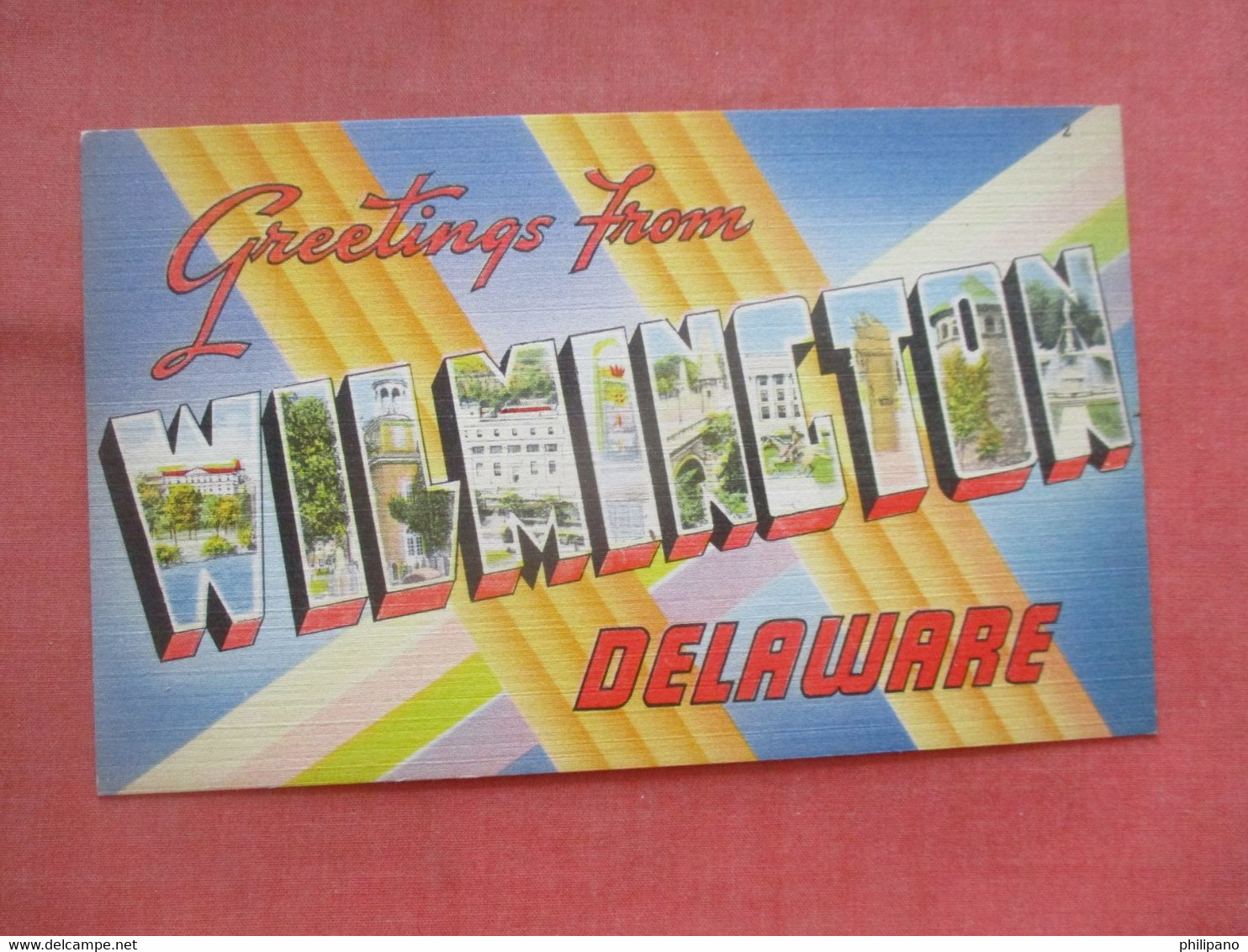 Greetings Wilmington Delaware > Wilmington       Ref 5558 - Wilmington