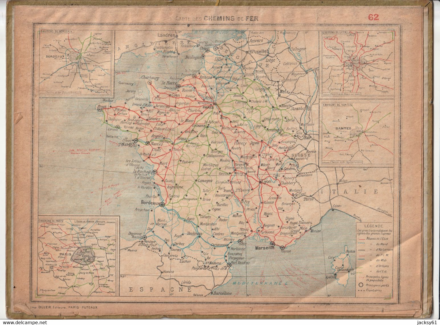 Calendrier - 1936 - Grand Format : 1921-40