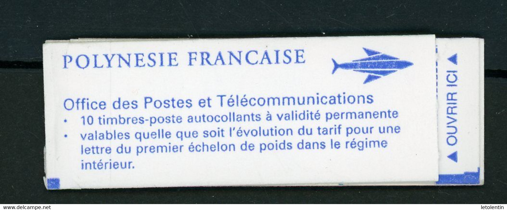POLYNESIE - POMARÉ - CARNET N° Yt C 507 II ** - Postzegelboekjes