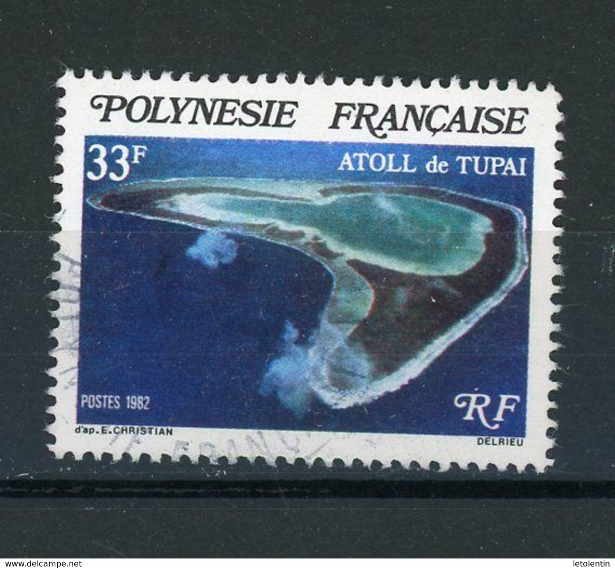 POLYNESIE - ATOLL DE TUPAI - N° Yt 181 Obli. - Usati