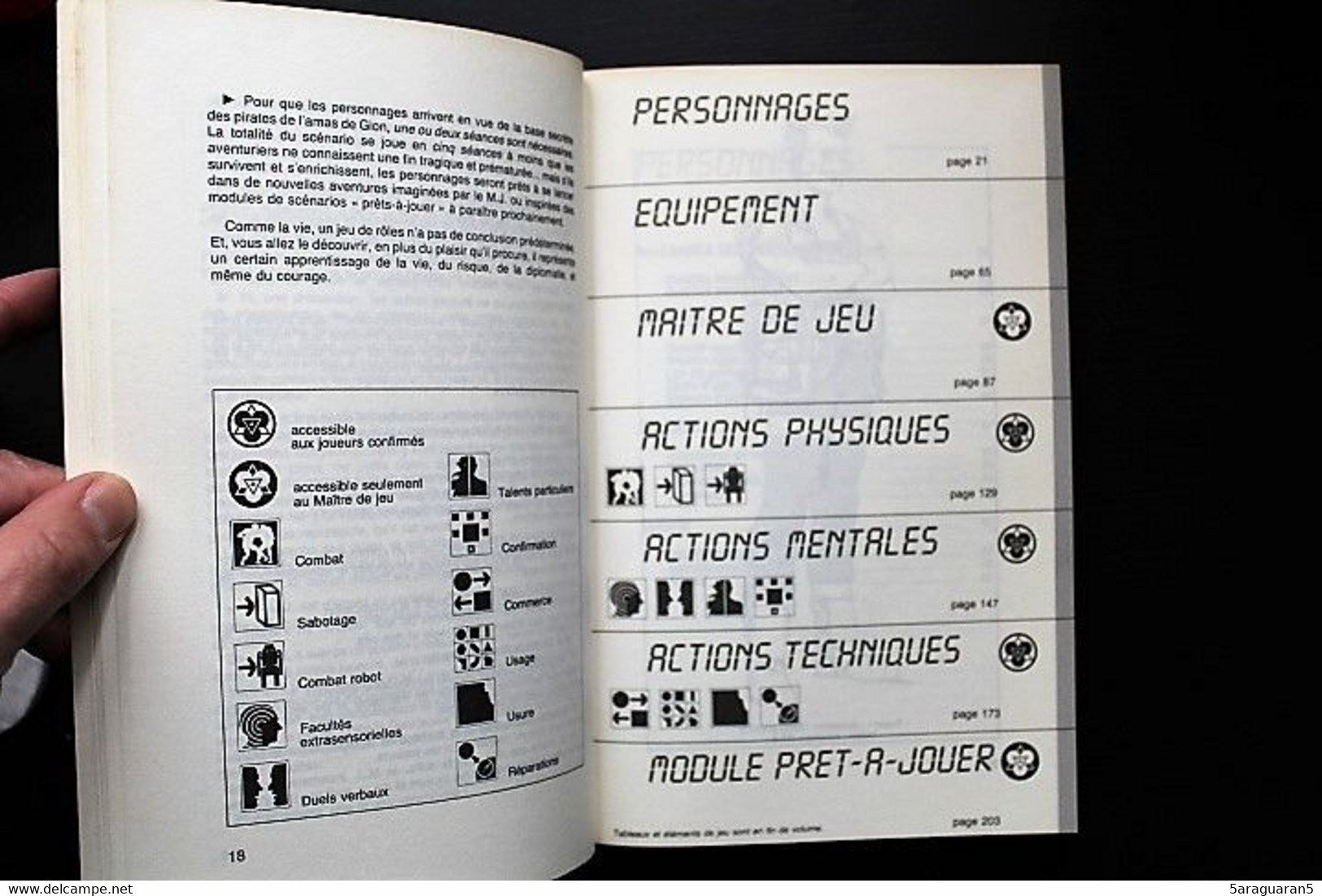 JEU DE ROLE - EMPIRE GALACTIQUE - Livre Des Règles - Robert Lafont 1984 - Other & Unclassified