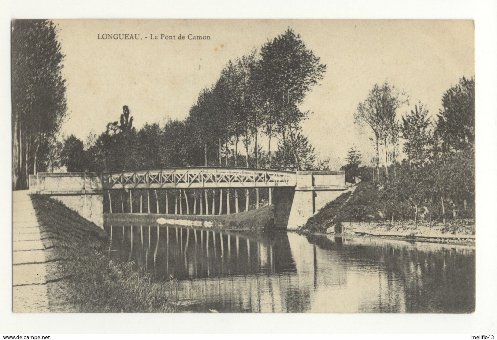 80/CPA - Longueau - Le Pont De Camon - Longueau