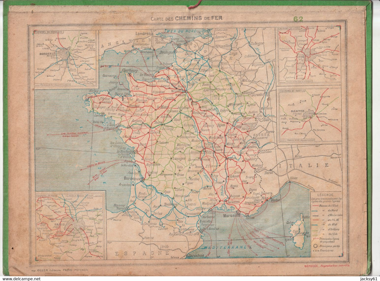 Almanach Des Postes Et Télégraphes 1938 - Chalutier Vendéen - Grand Format : 1921-40