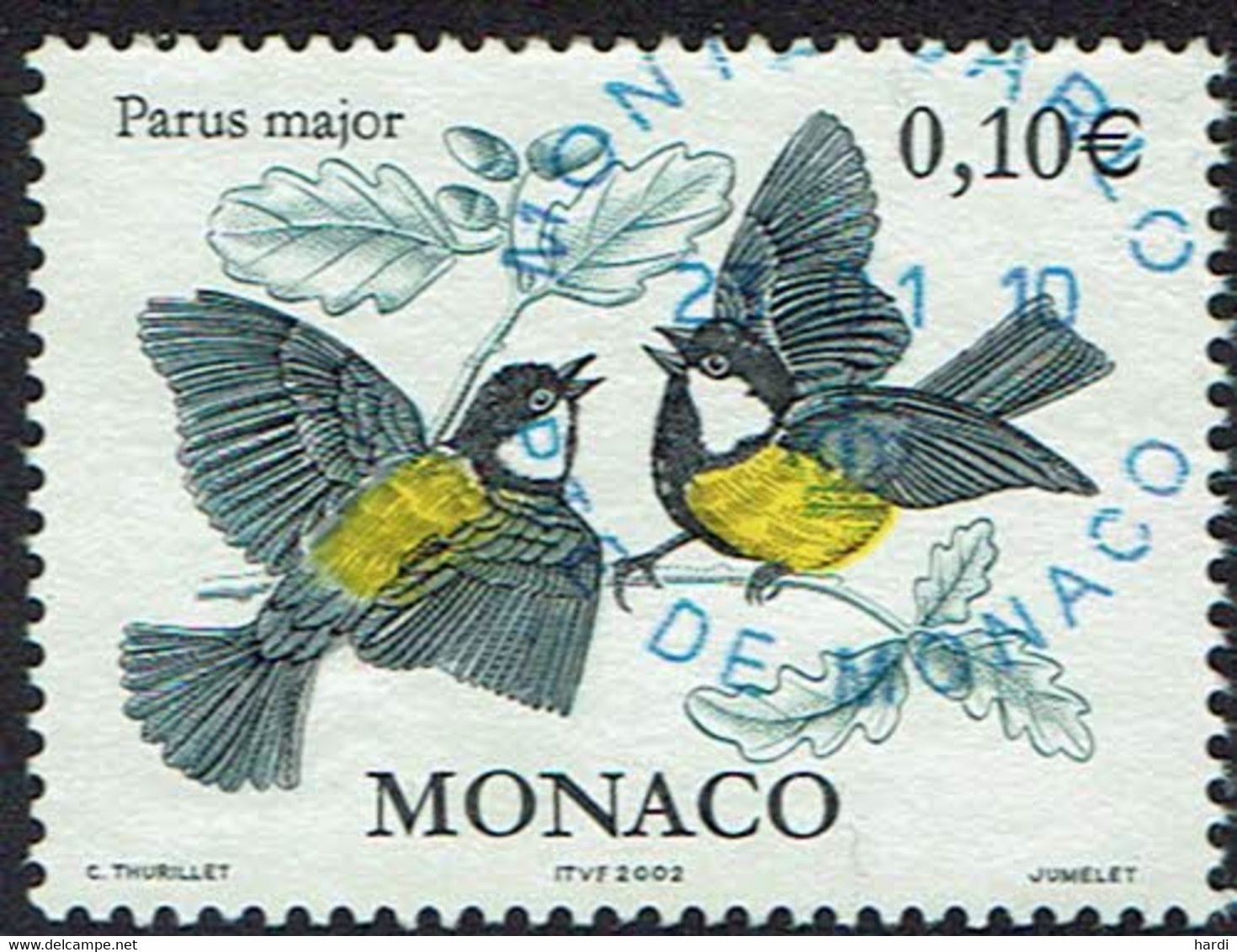 Monaco 2002, MiNr 2576, Gestempelt - Oblitérés