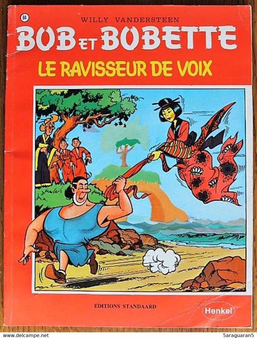 BD BOB ET BOBETTE - 84 - Le Ravisseur De Voix - Rééd. Publicitaire Henkel 1995 - Suske En Wiske