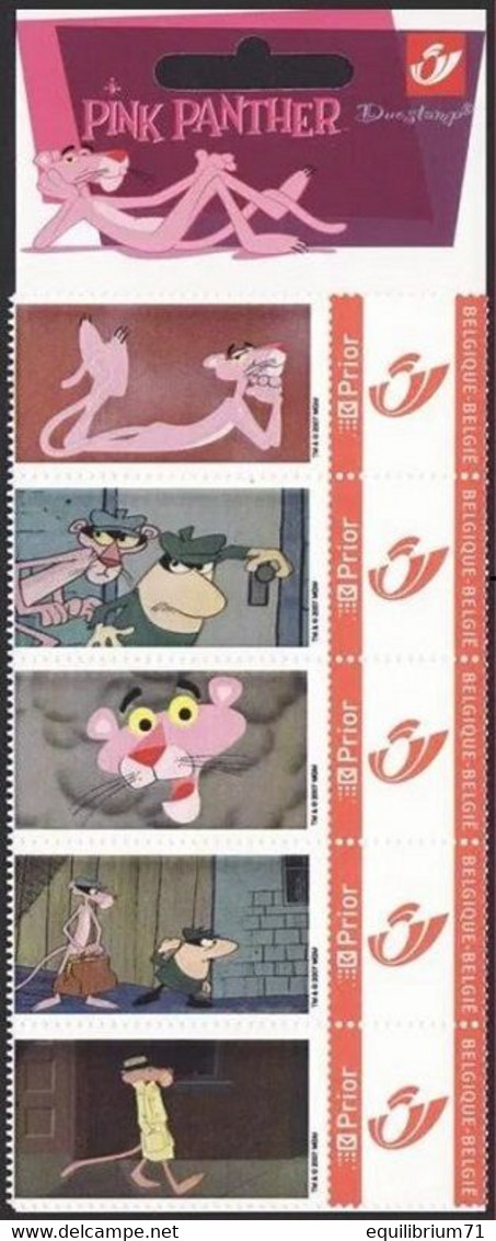 DUOSTAMP** / MY STAMP** - La Panthère Rose /  The Pink Panther - Philabédés (comics)