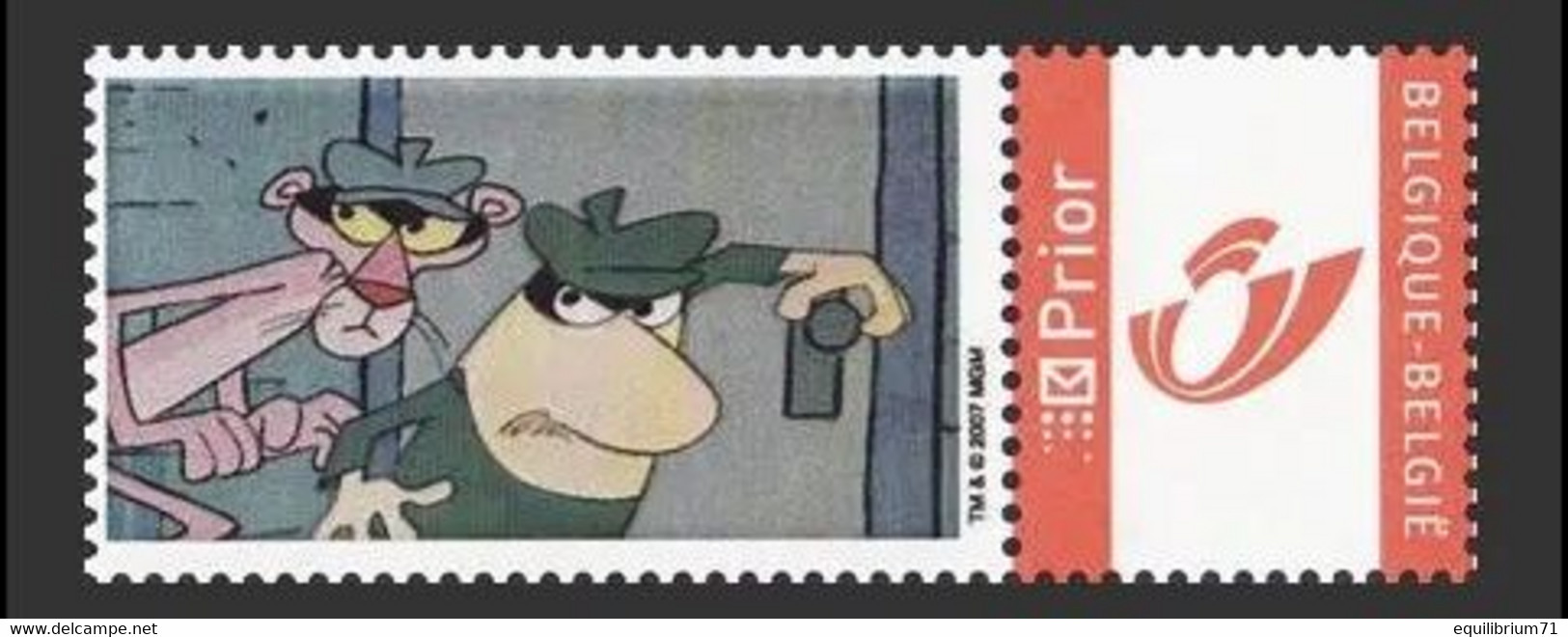 DUOSTAMP** / MY STAMP** - La Panthère Rose /  The Pink Panther - Philabédés (comics)