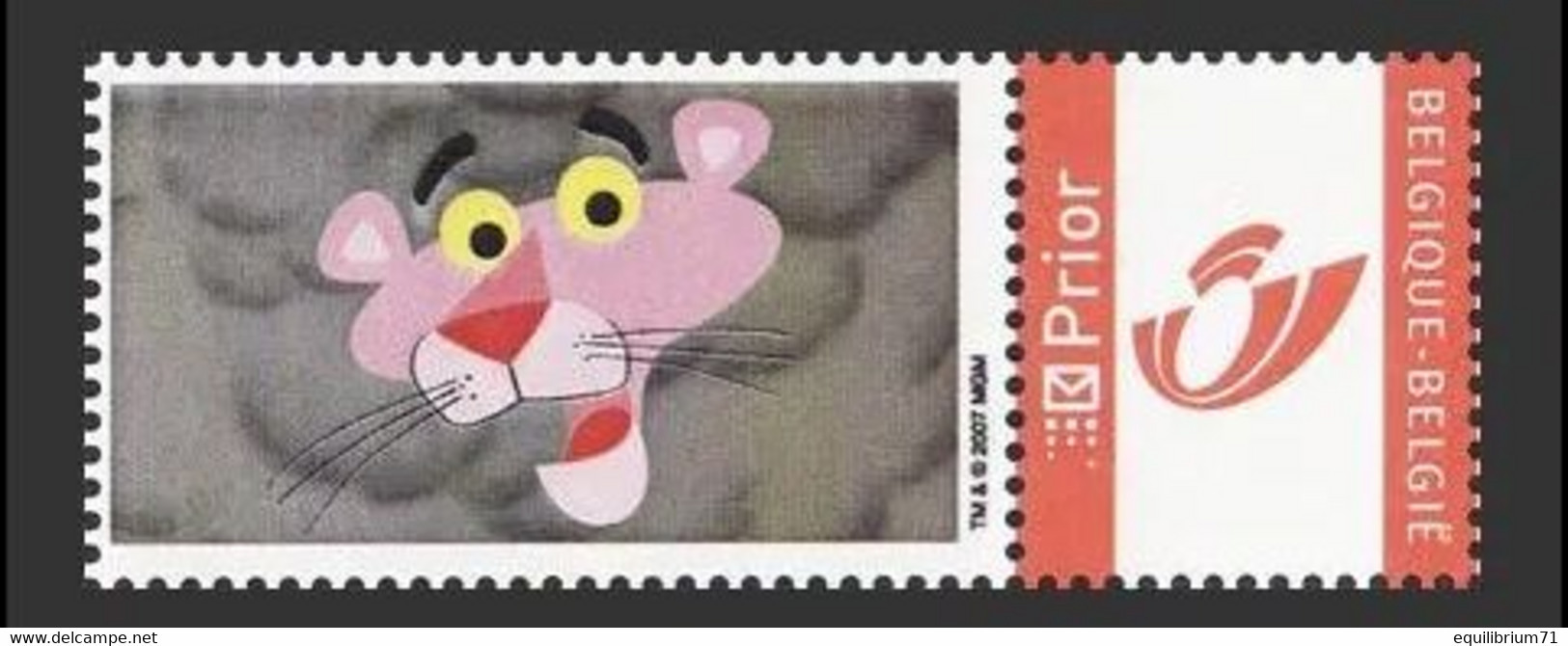 DUOSTAMP** / MY STAMP** - La Panthère Rose /  The Pink Panther - Philabédés (comics)