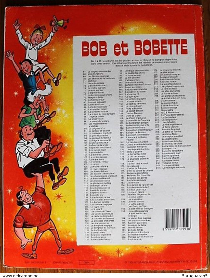 BD BOB ET BOBETTE - 144 - Lambiorix Roi Des Eburons - Rééd. 1995 - Bob Et Bobette