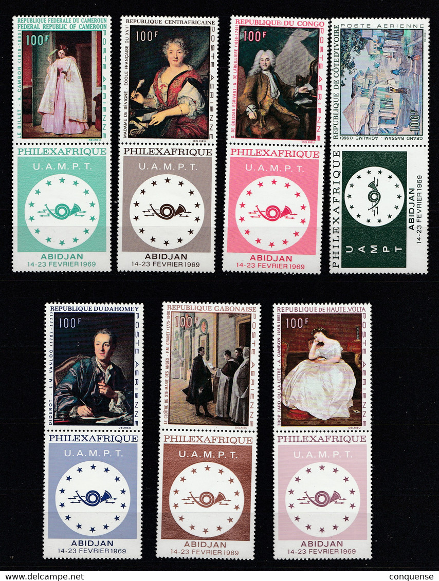 GRANDES  SERIES  FRANCESAS  1968\69   SERIE  COMPLETA  14  PAISES  **  MNH   PERFECTA - Ohne Zuordnung