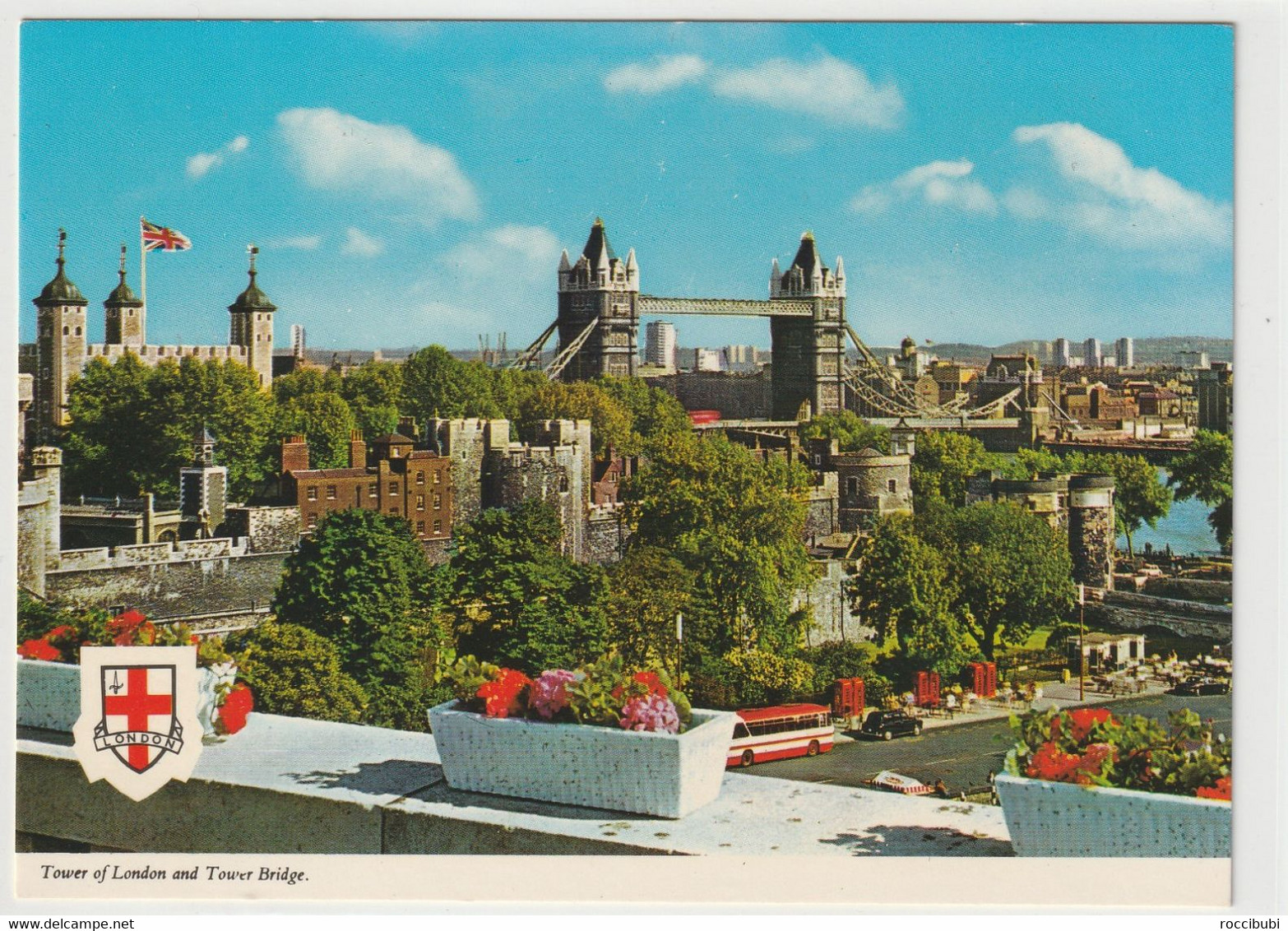 London, Tower Of London And Tower Bridge - Tower Of London