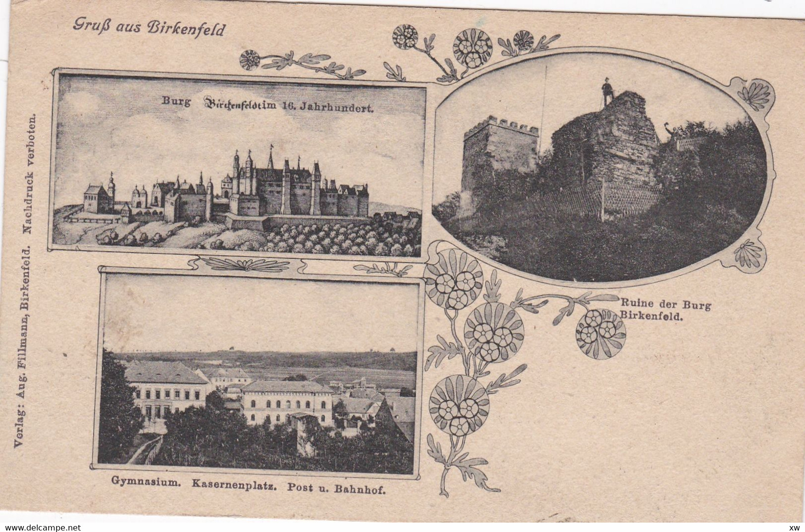 ALLEMAGNE - RHENANIE-PALATINAT - BIRKENFELD - Gruss Aus Birkenfeld - 3 Vues - Birkenfeld (Nahe)