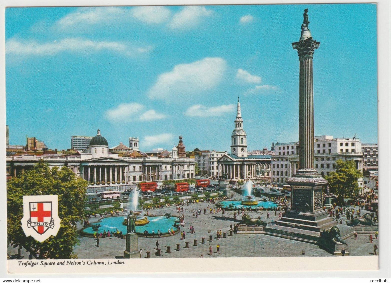 London, Trafalgar Square And Nelson's Column - Trafalgar Square