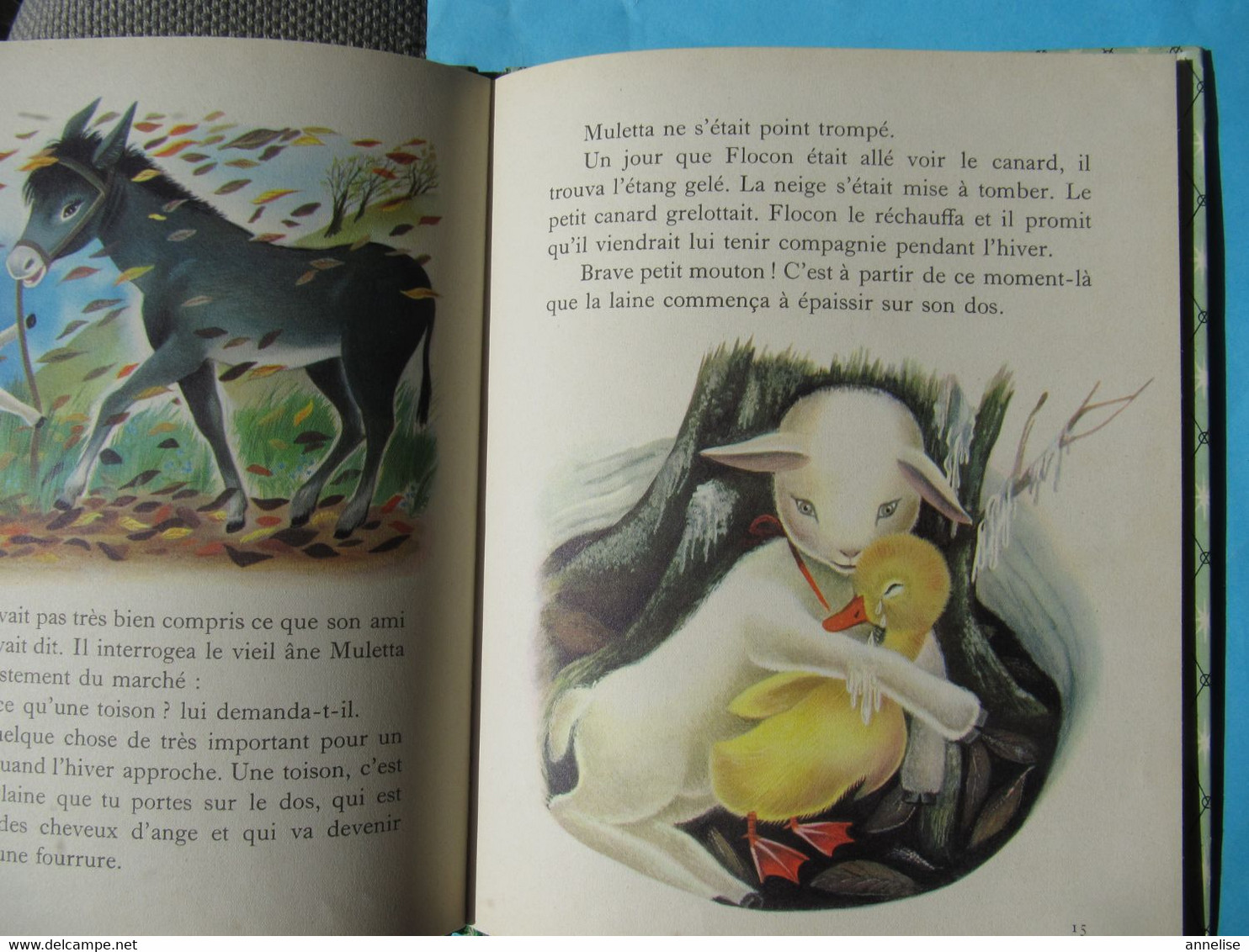 1956 Flocon Le Petit Mouton G Delahaye Coll Farandole Casterman Conte Pour Enfant - Casterman