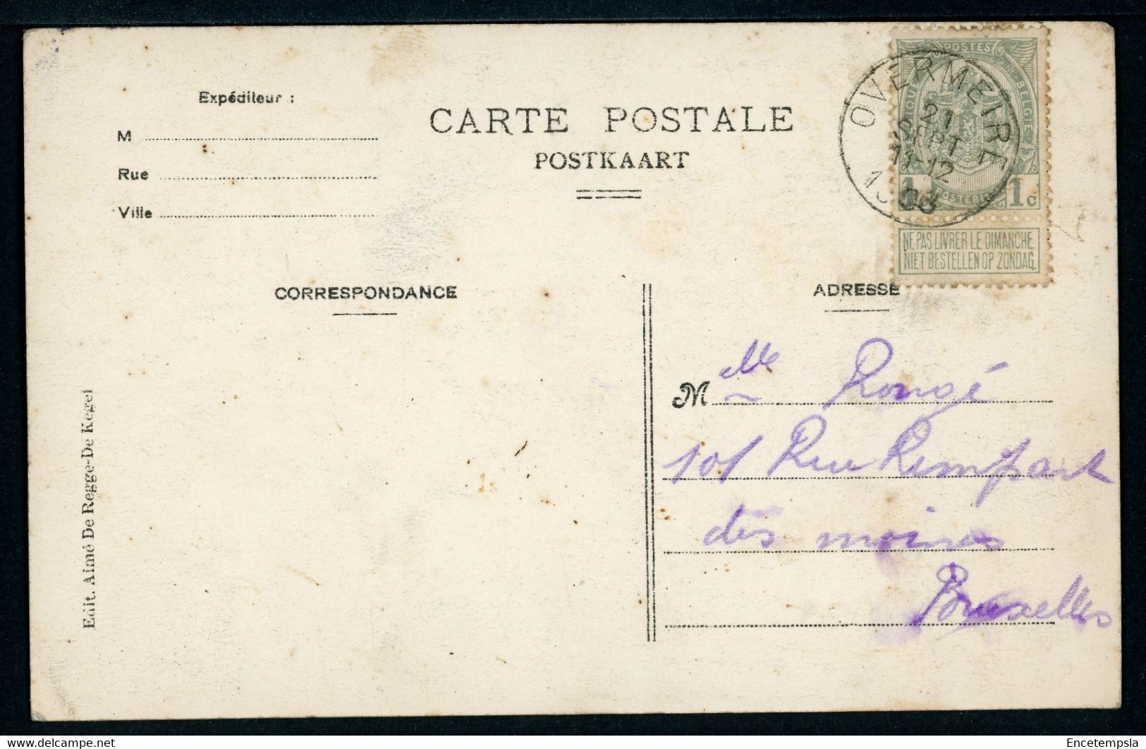 CPA - Carte Postale - Belgique - Uitbergen Donck - Chalet Le Nénuphar (CP20030OK) - Berlare