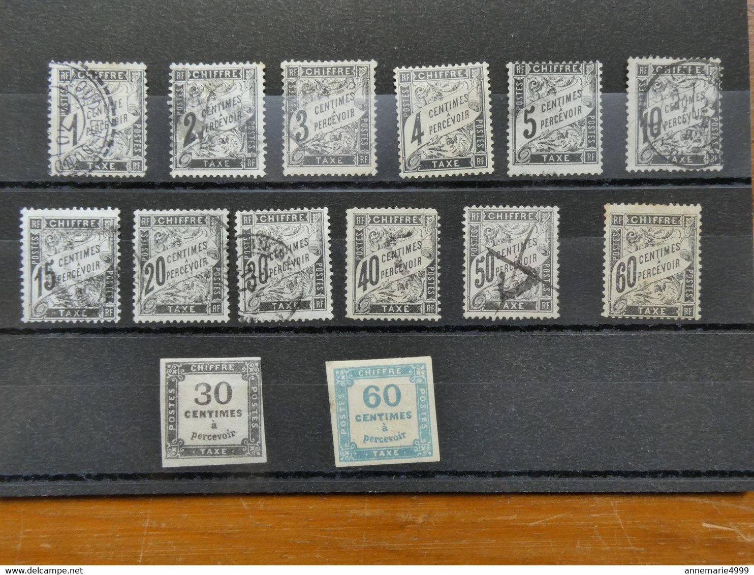 FRANCE Lot Timbres Taxes N° 6 Et 9 à 21 Très Beaux Cote 1130 €   Voir Scans - Autres & Non Classés