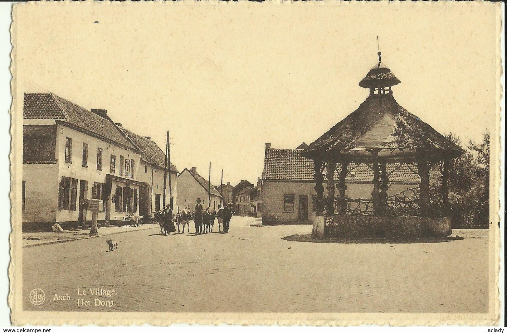 Asch -- Le Village.  (2 Scans) - As