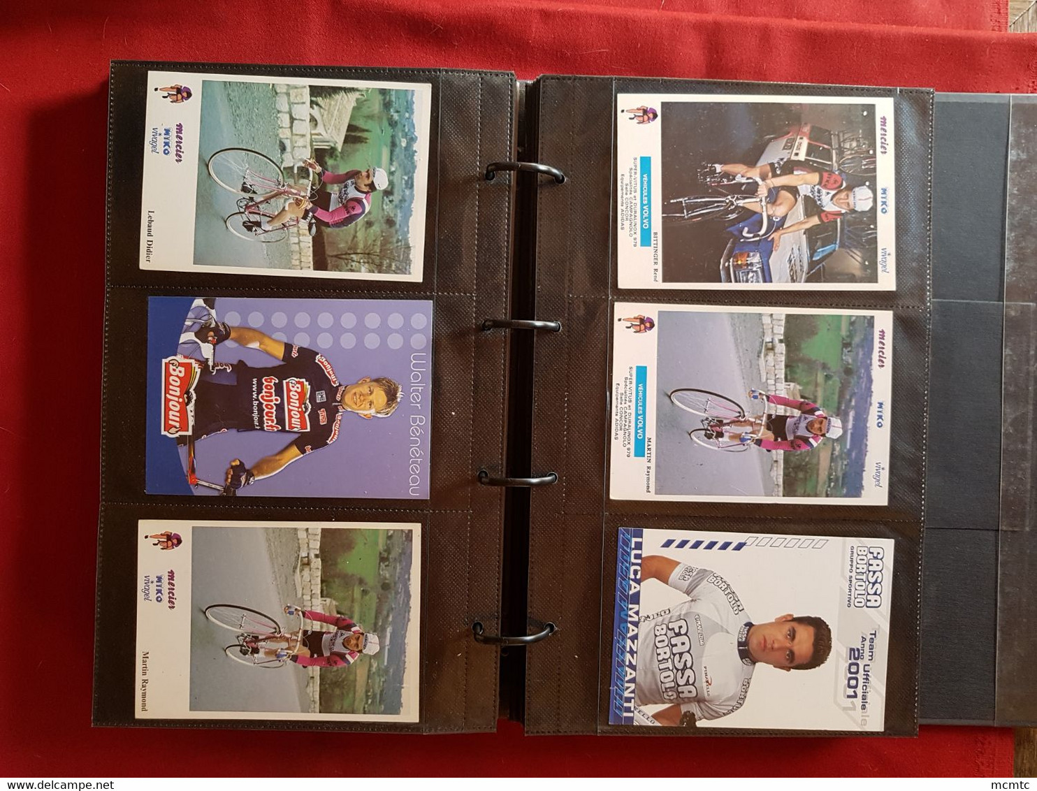 Album 270 cartes : cyclisme , cycliste , vélo  - cyclismes , cyclistes , vélos ( verso pas carte postale)