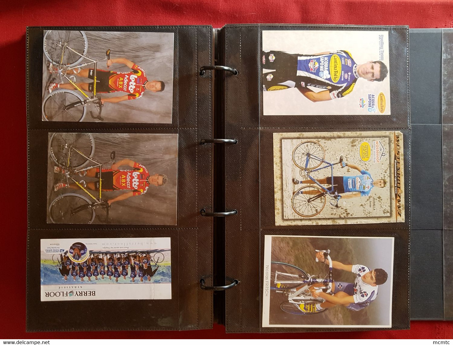 Album 270 cartes : cyclisme , cycliste , vélo  - cyclismes , cyclistes , vélos ( verso pas carte postale)