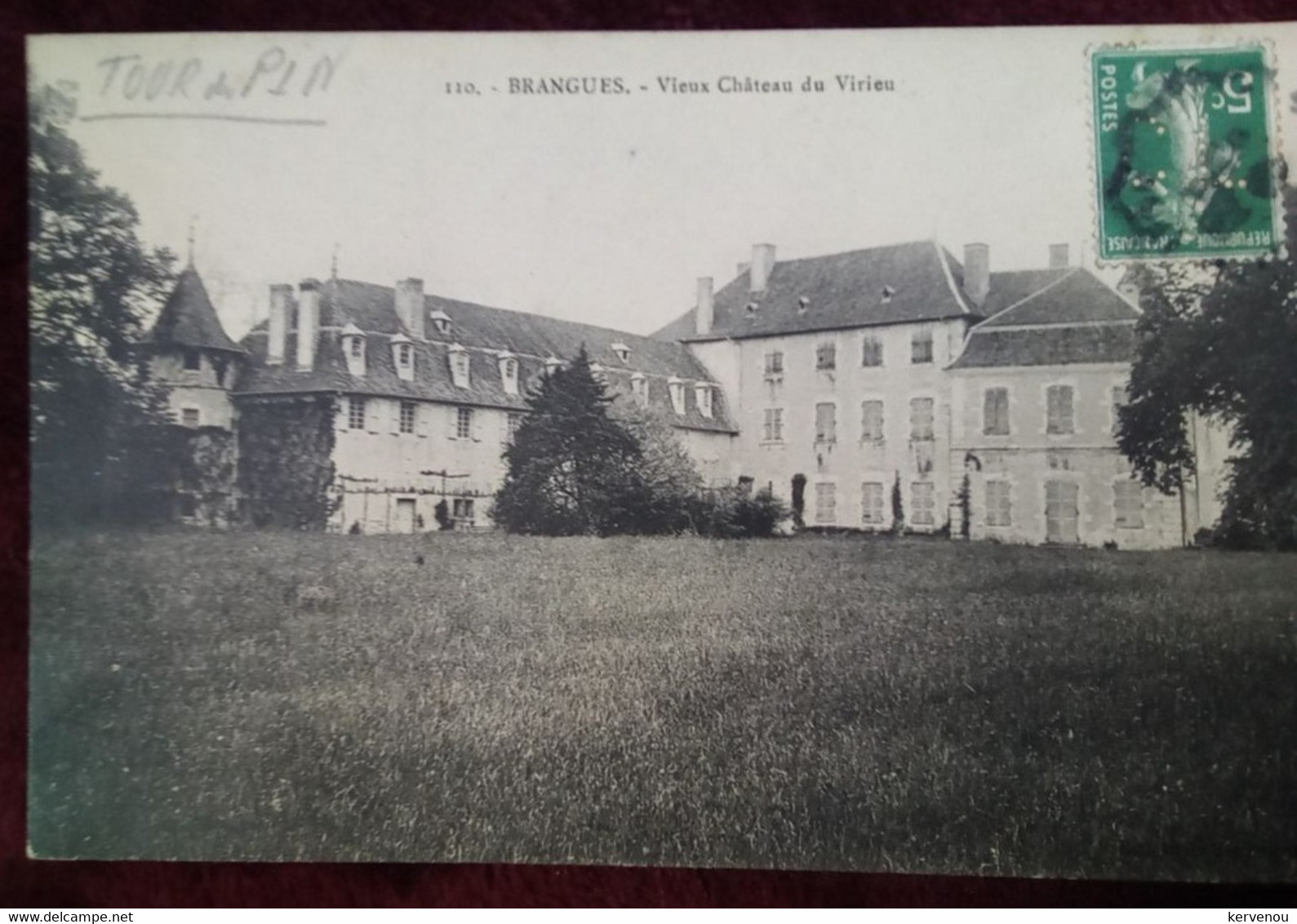 BRANGUES  Vieux Château Du Virieu - Brangues