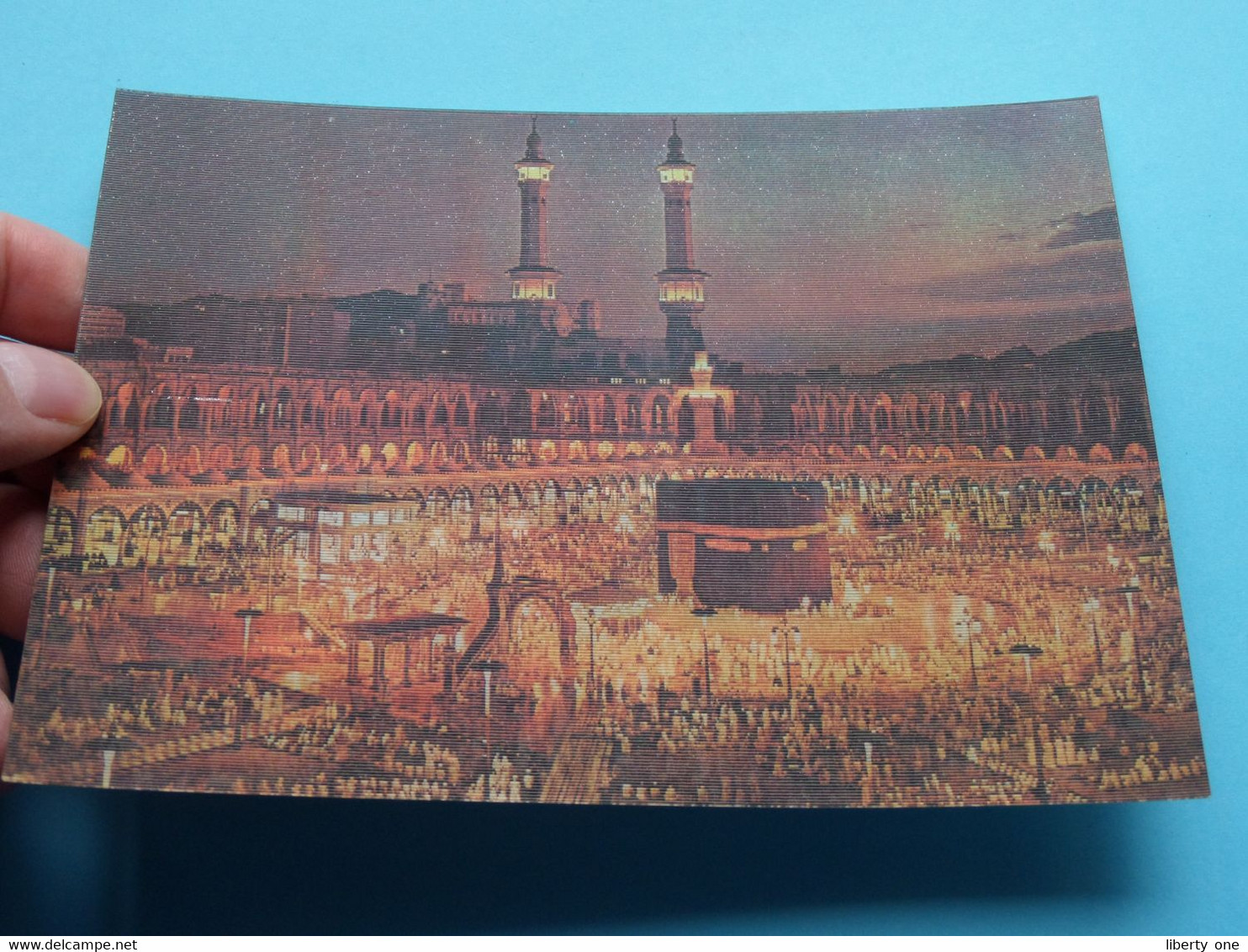 The HOLY KA'ABA " Day And Night ( 3D Card Copyright Muhag Trading Design No.S-6 ) Anno 1977 ( Zie/voir Photo ) ! - Arabia Saudita