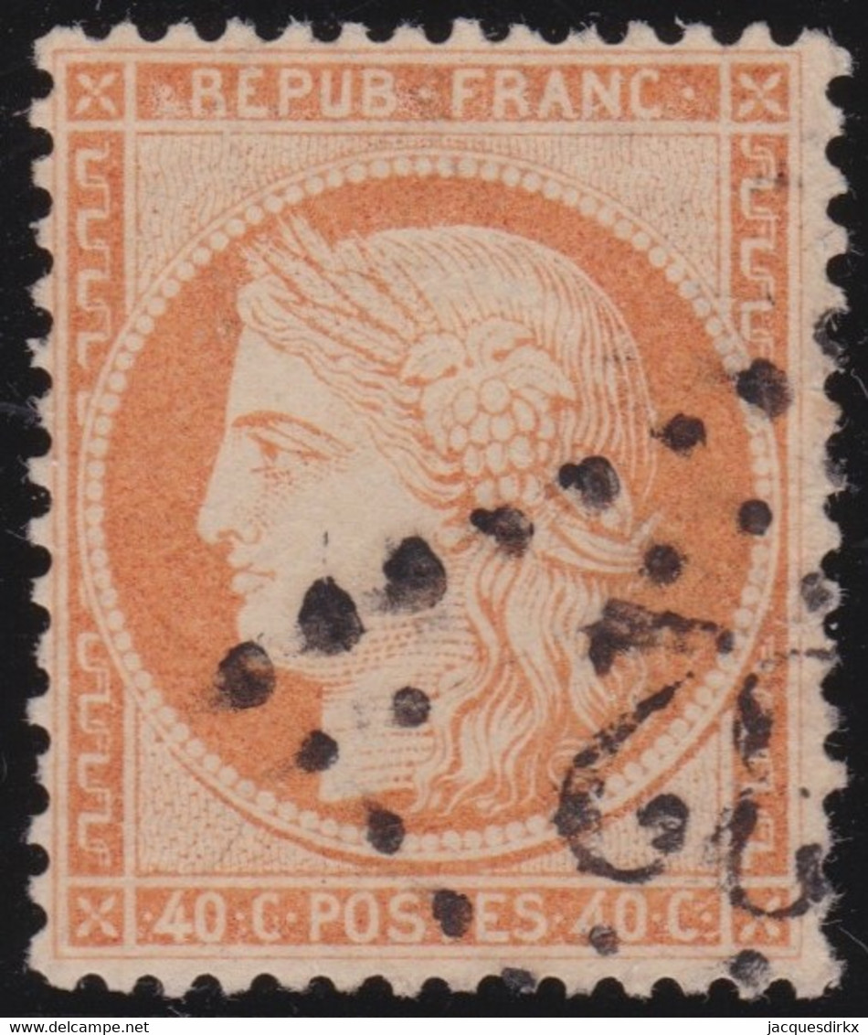 France    .   Y&T    .  38     .     O     .   Oblitéré - 1870 Siege Of Paris