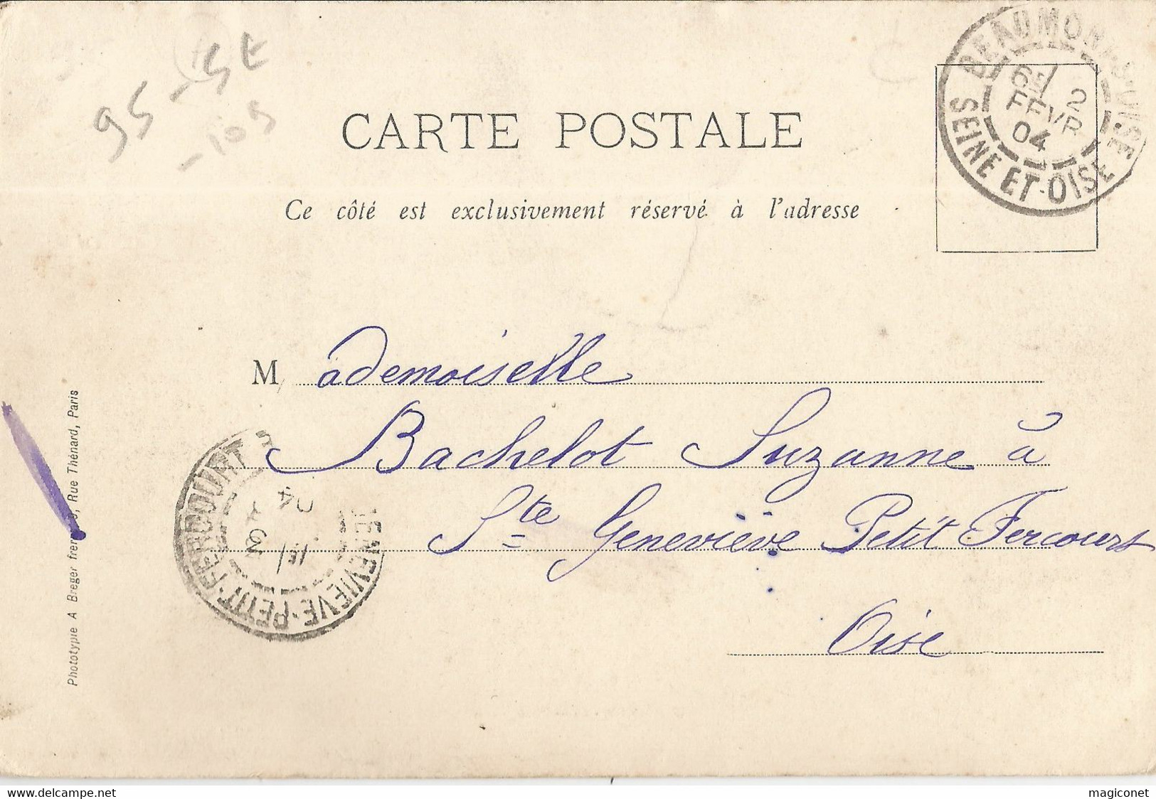 CPA - Beaumont-sur-Oise - L'Hospice - 1904 - Beaumont