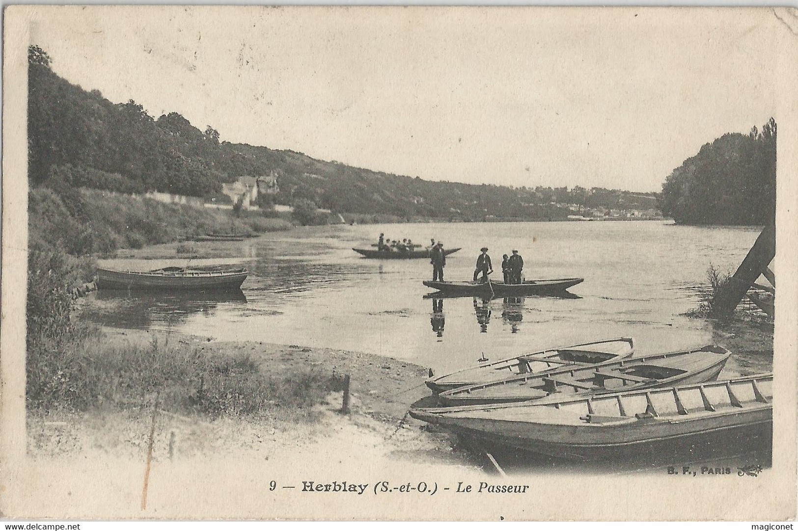 CPA - Herblay - Le Passeur - Herblay