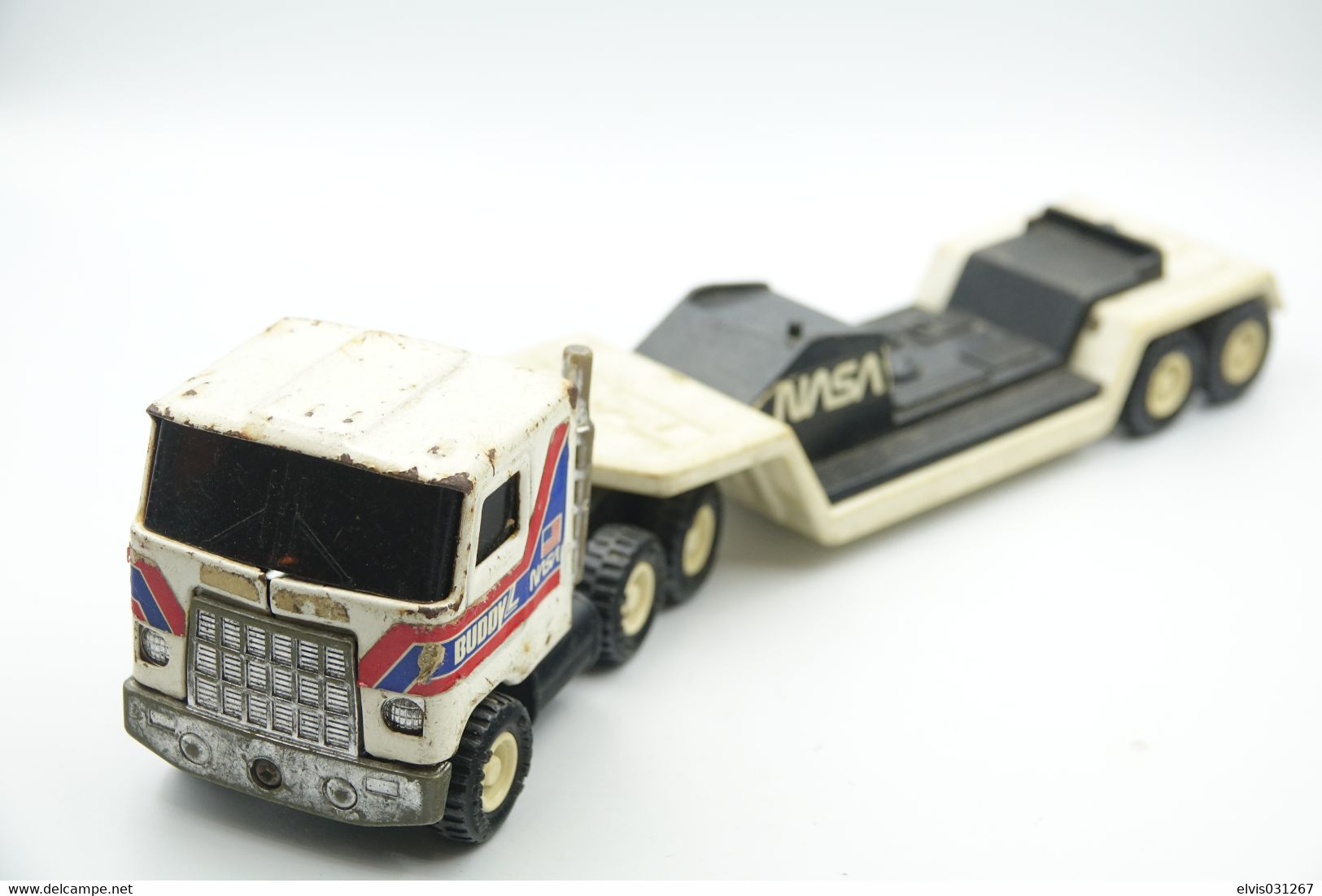 Buddy "L" Toys, Mack NASA Enterprise Semi Truck , Made In Japan, 1980's *** 28 Cm (style Tonka) - Dinky