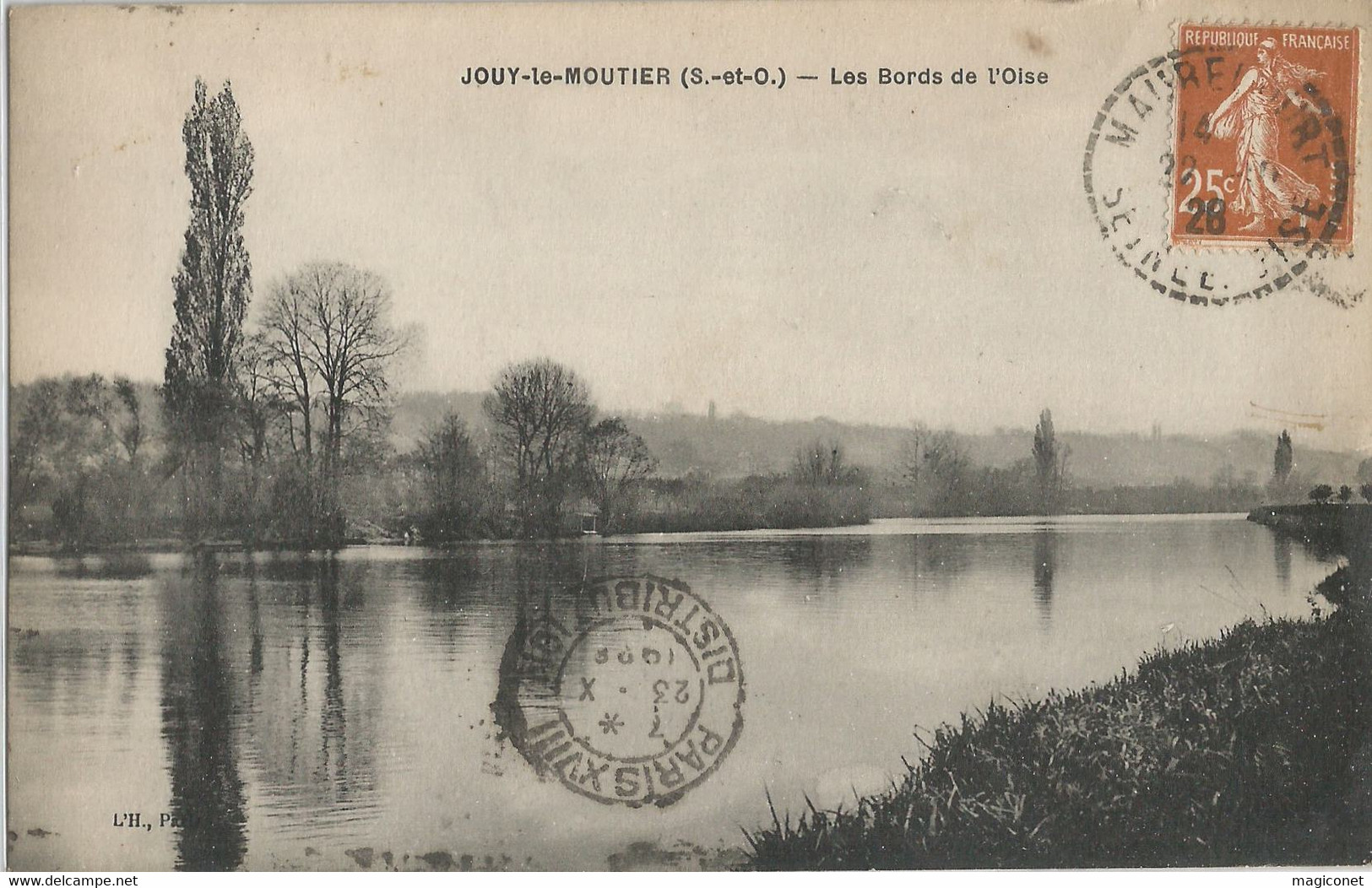 CPA - Jouy-le-Moutier - Le Bras De L'Oise - Jouy Le Moutier